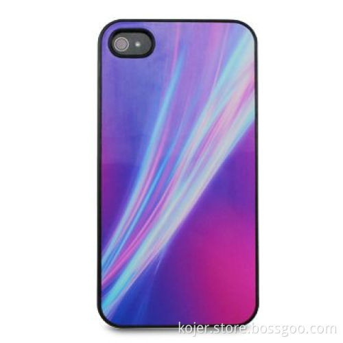 Gorgeous/Eye-catching Crystal Case for Apple's iPhone 4, Various Veins Available, Made of PC and PU